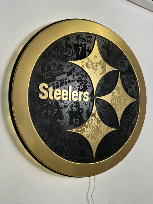 Pittsburgh Steelers LED sign