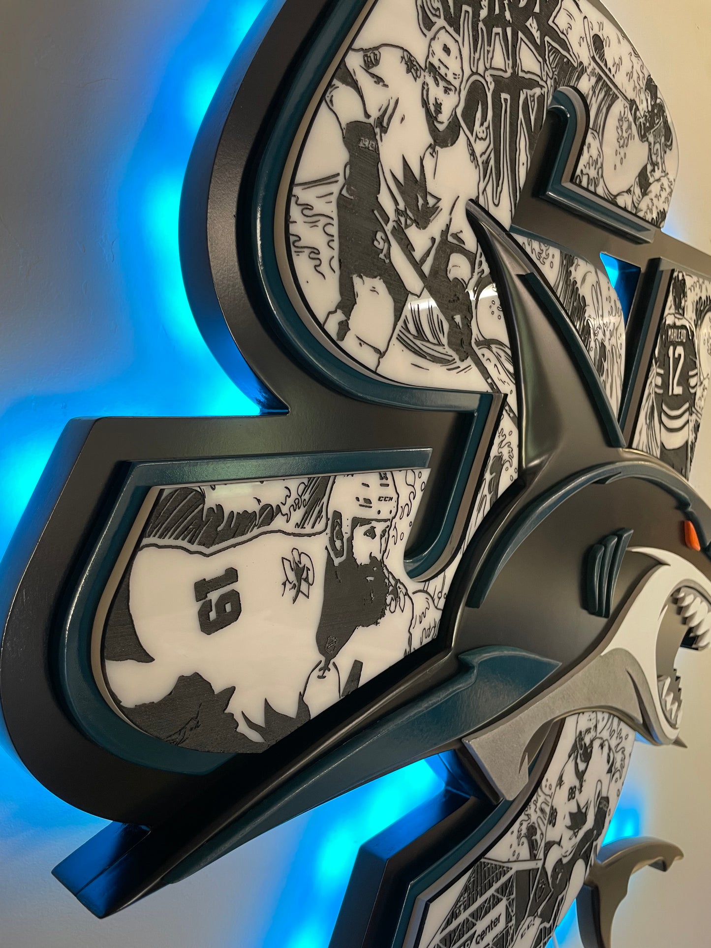 San Jose Sharks LED sign