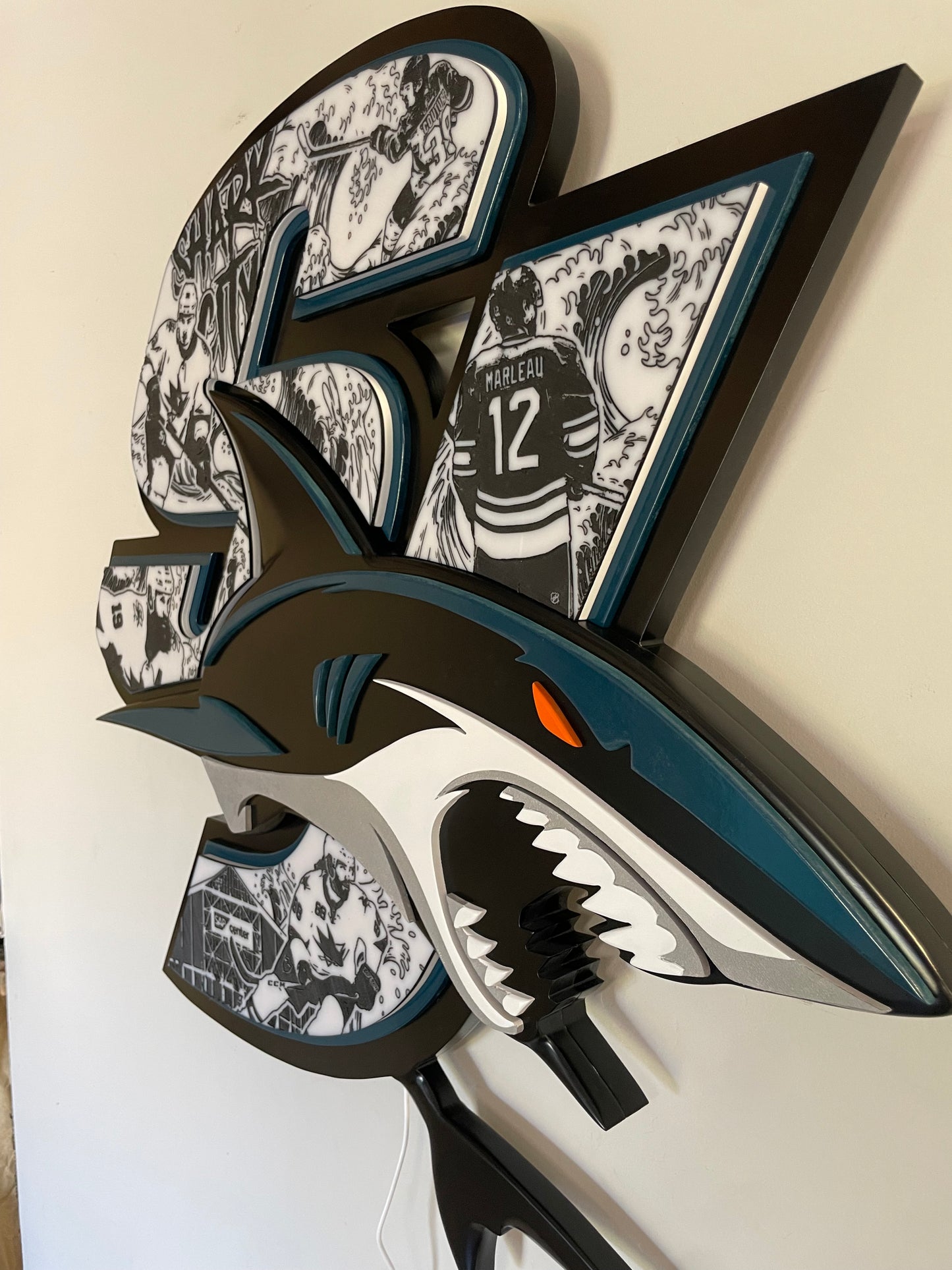 San Jose Sharks LED sign