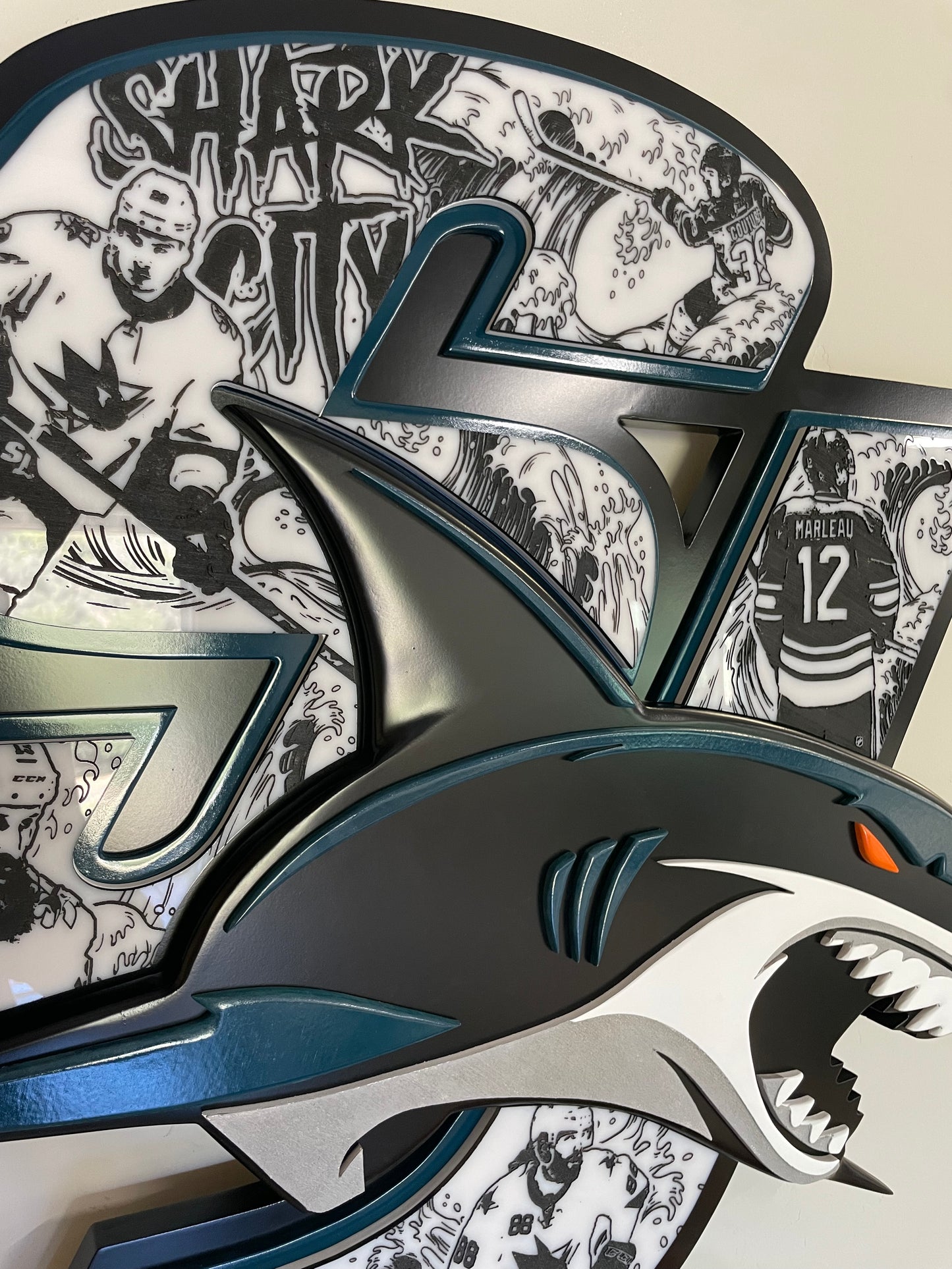 San Jose Sharks LED sign