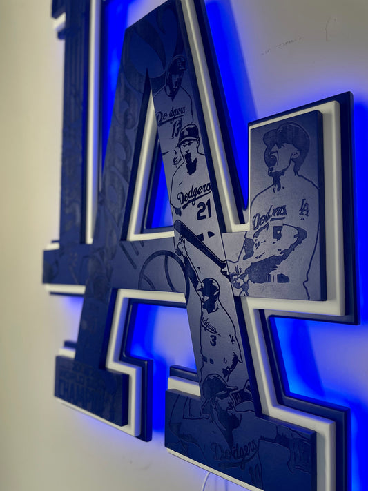Los Angeles Dodgers LED sign