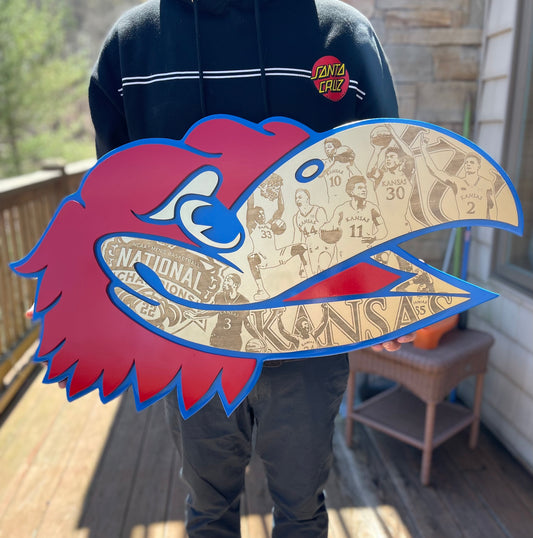 KU Men’s NCAA Championship Sign