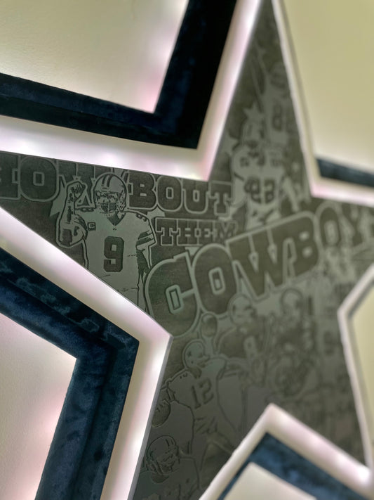 Dallas Cowboys LED sign