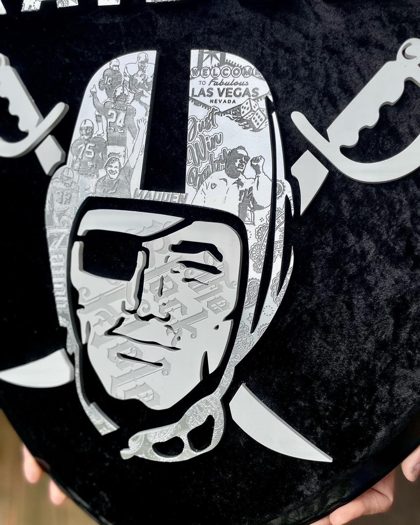 Las Vegas Raiders LED Sign