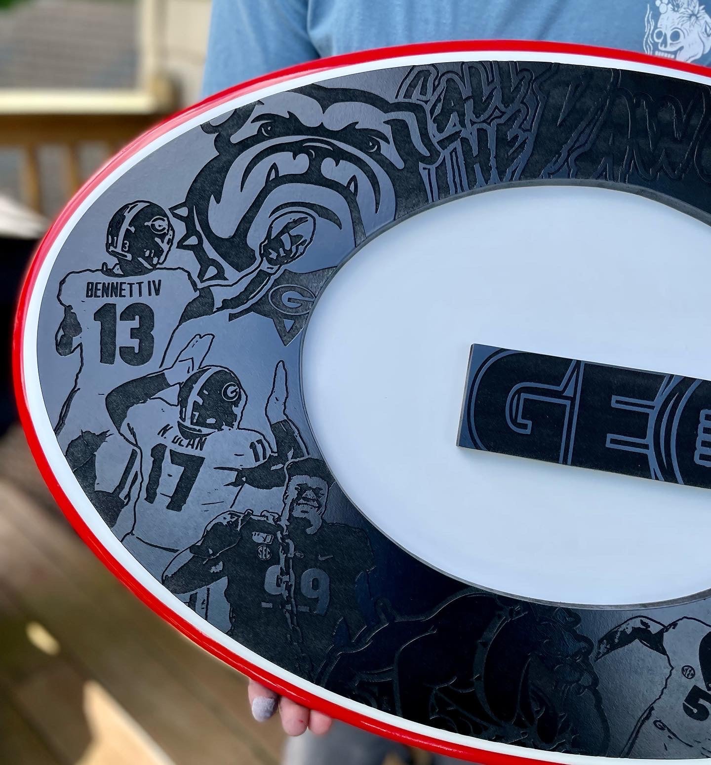 Georgia Bulldogs Championship LED sign
