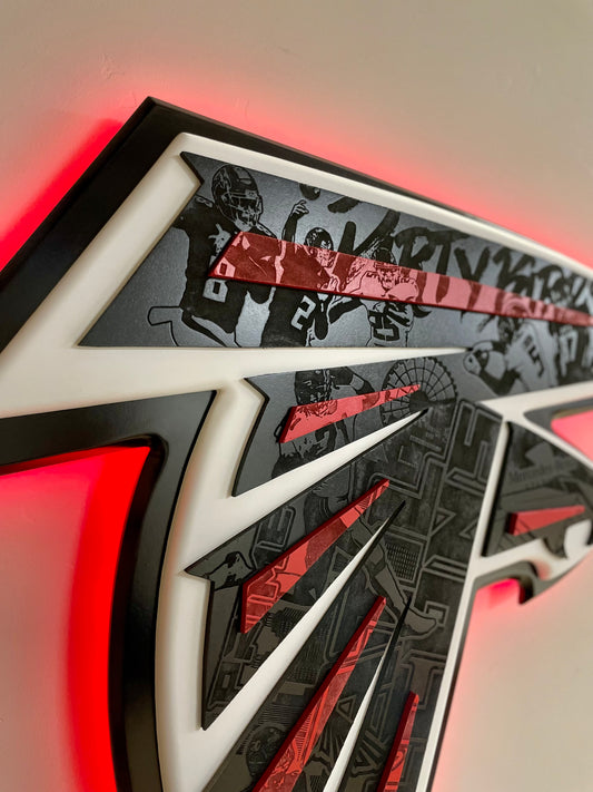 Atlanta Falcons LED sign