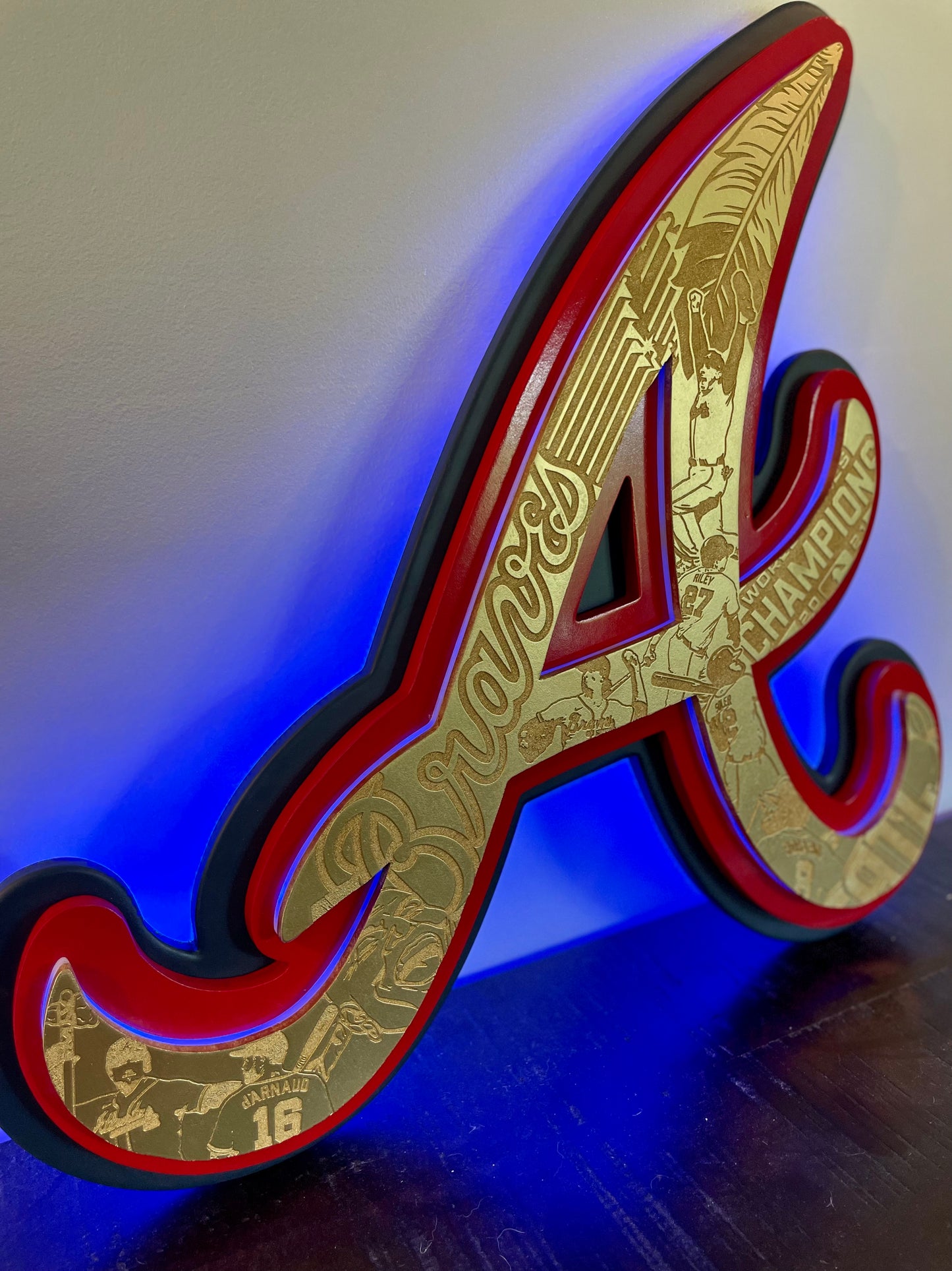Atlanta Braves LED World Series Sign