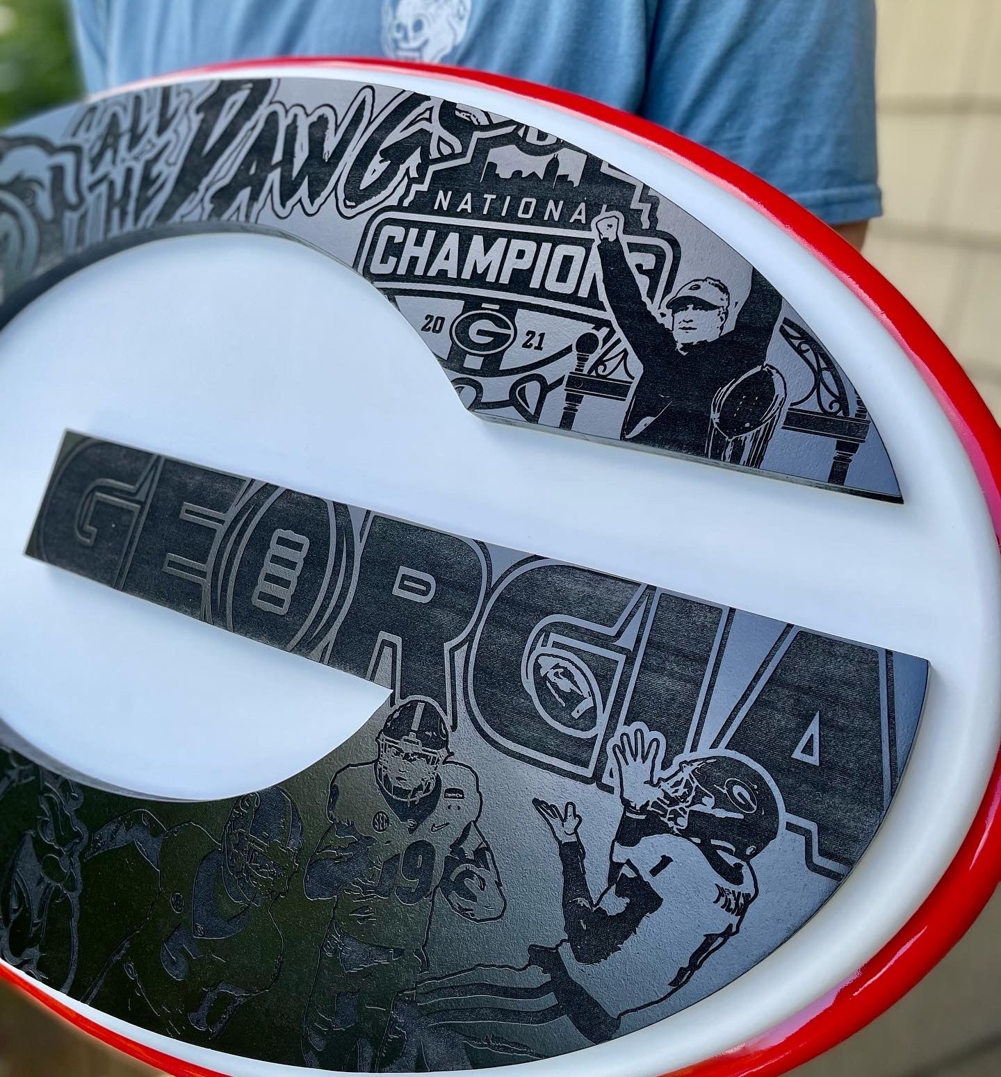 Georgia Bulldogs Championship LED sign