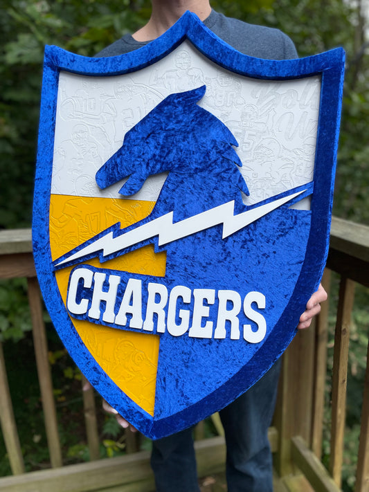 Los Angeles Chargers LED sign