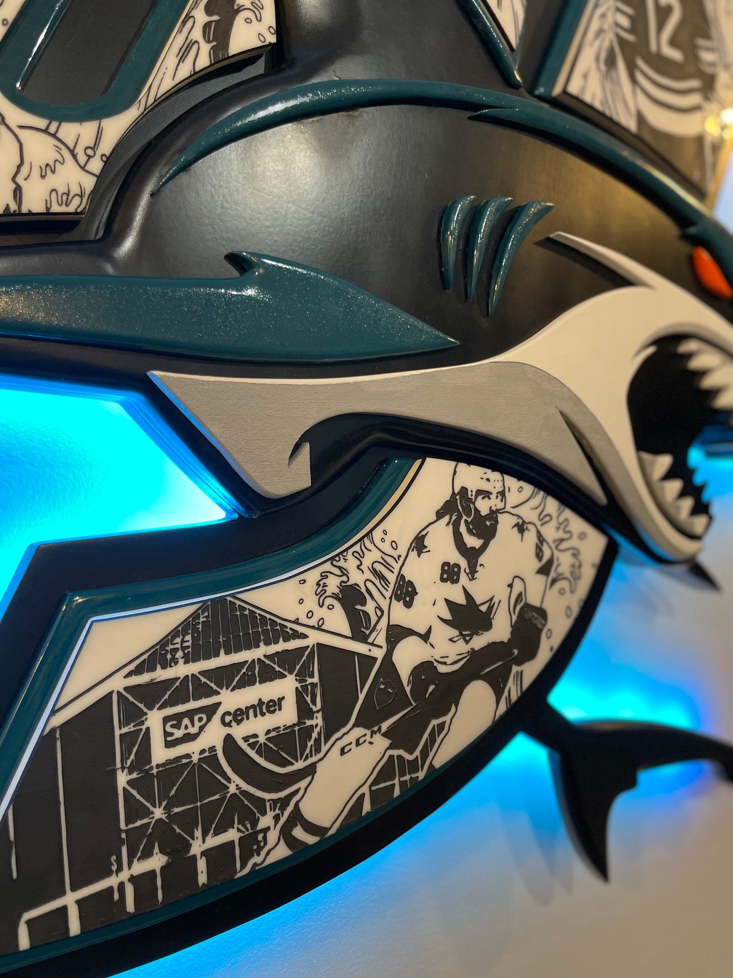 San Jose Sharks LED sign