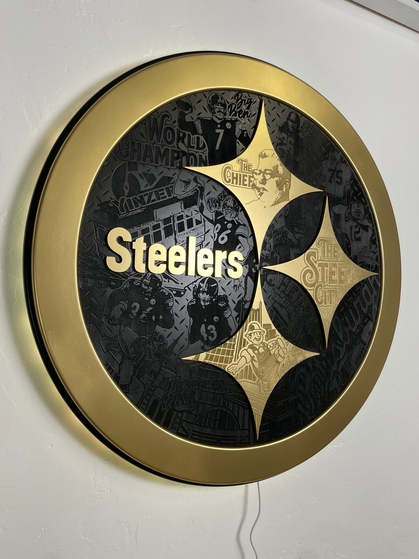 Pittsburgh Steelers LED sign