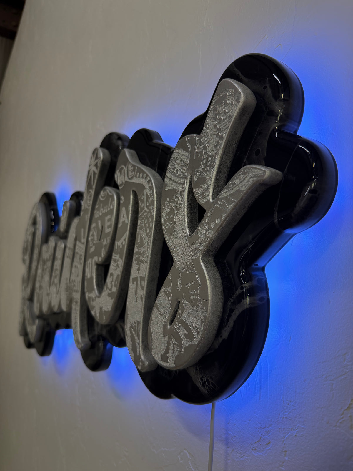 Las Vegas Raiders font LED sign