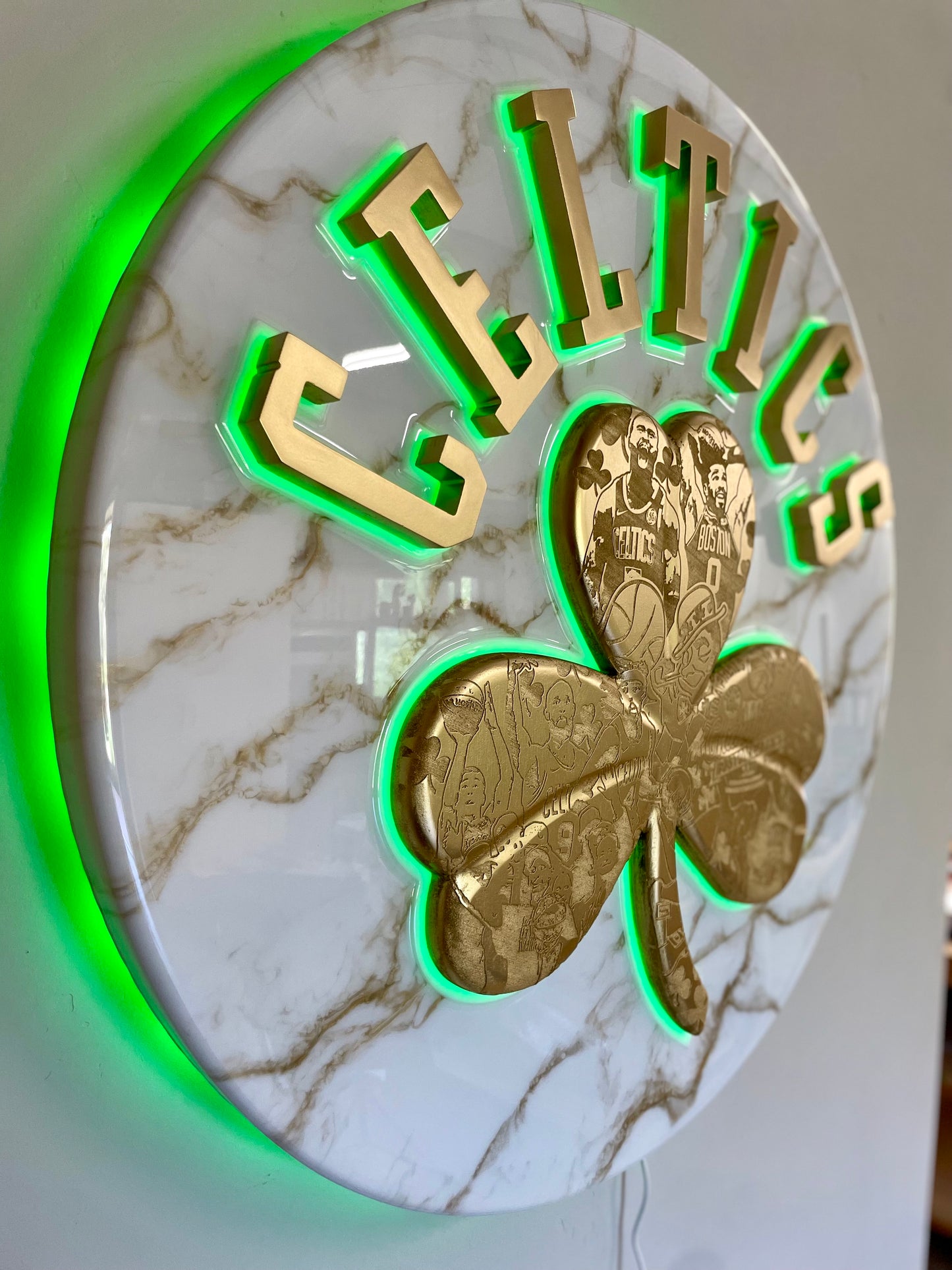 Boston Celtics 2024 Champions LED sign