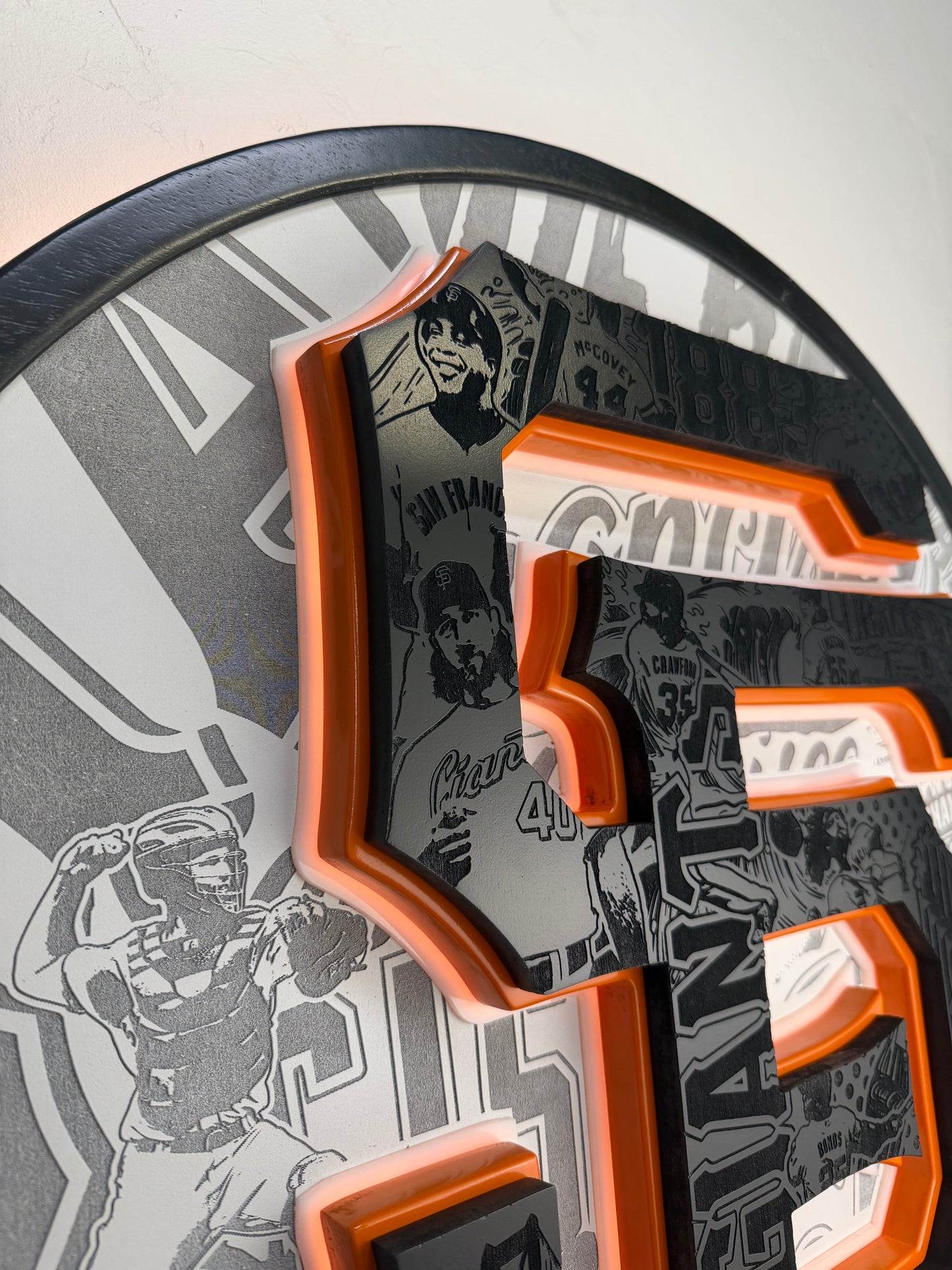 SF Giants front-lit LED