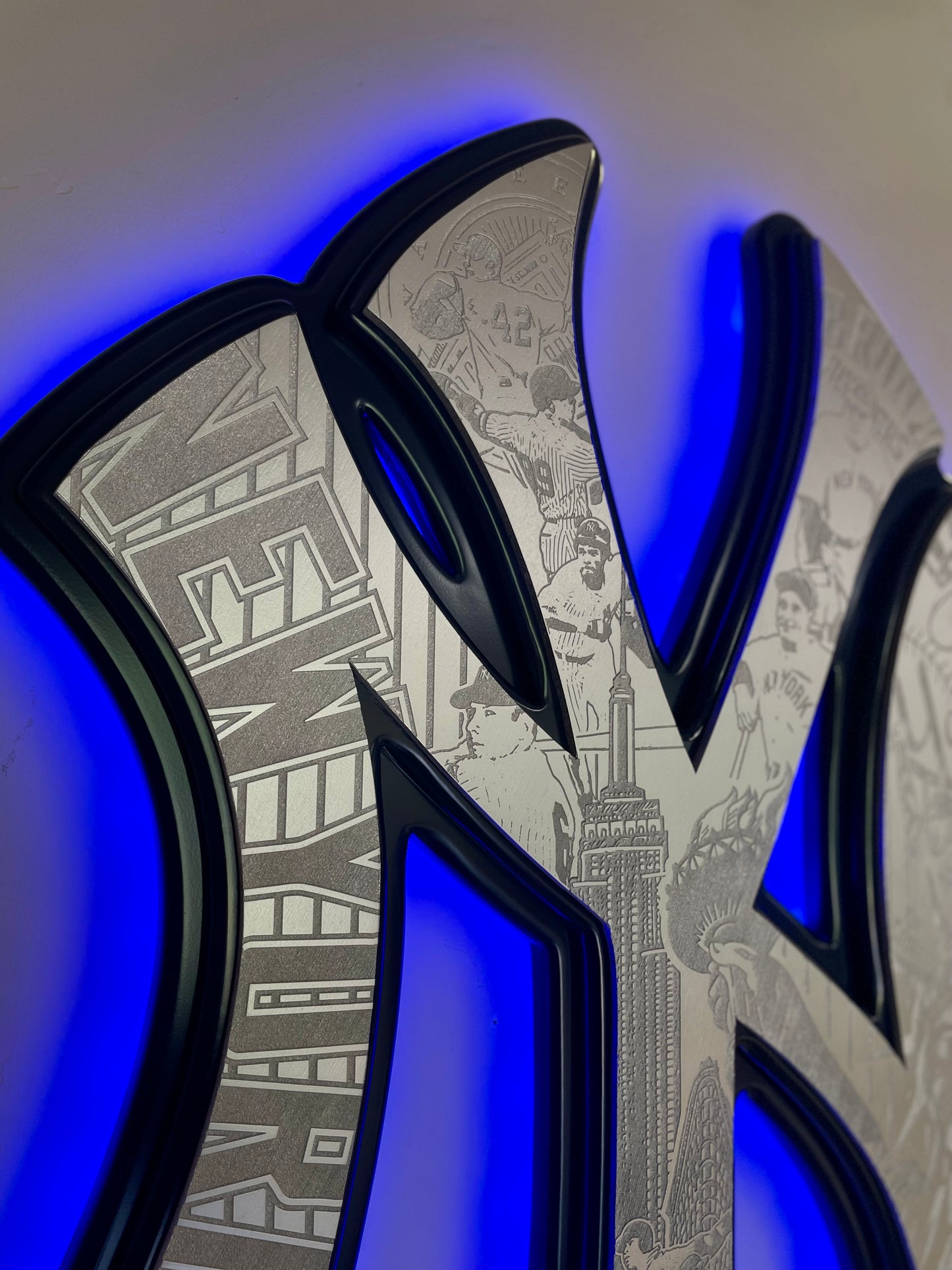 New York Yankees (painted) LED sign