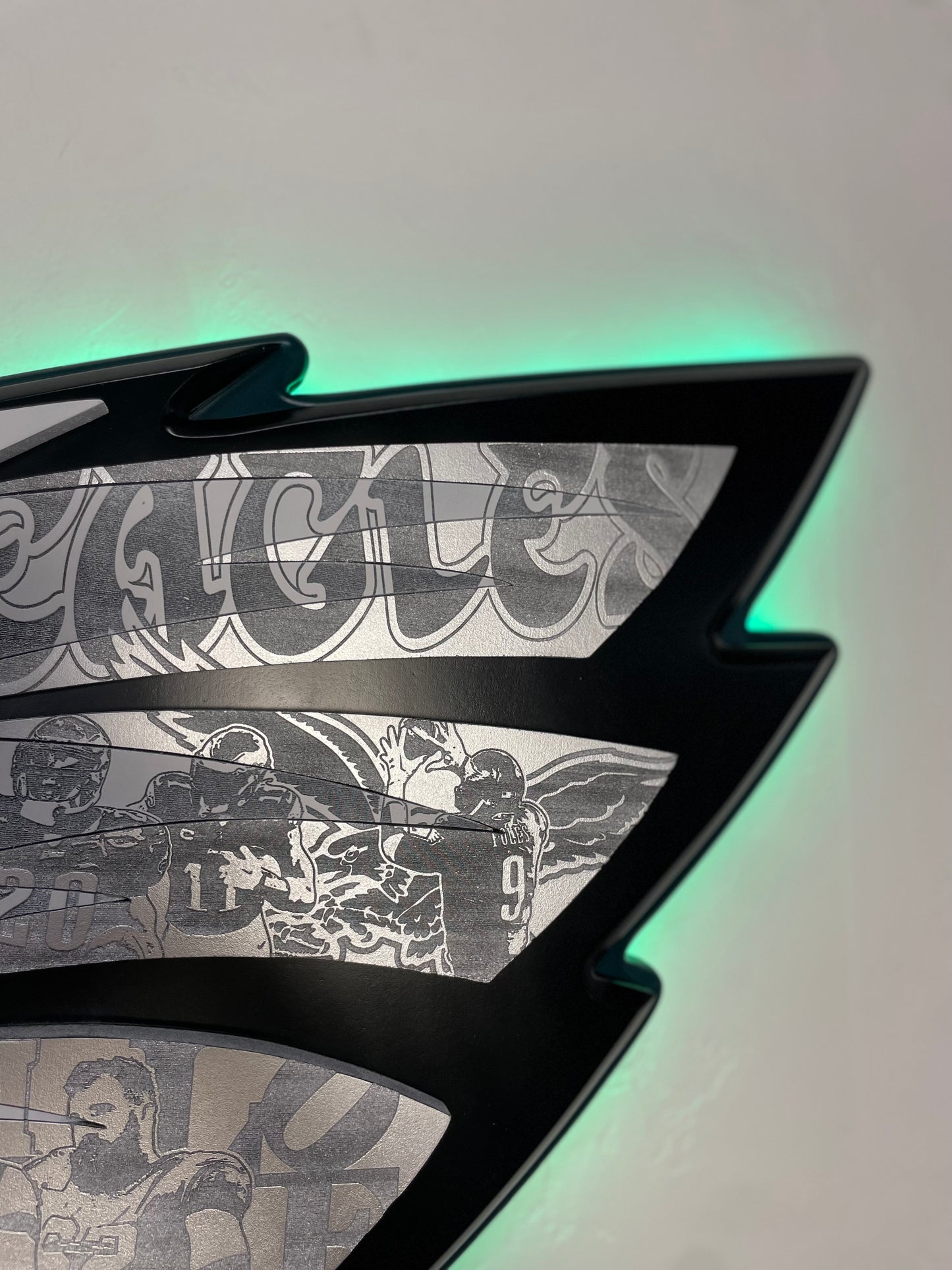 Philadelphia Eagles LED sign