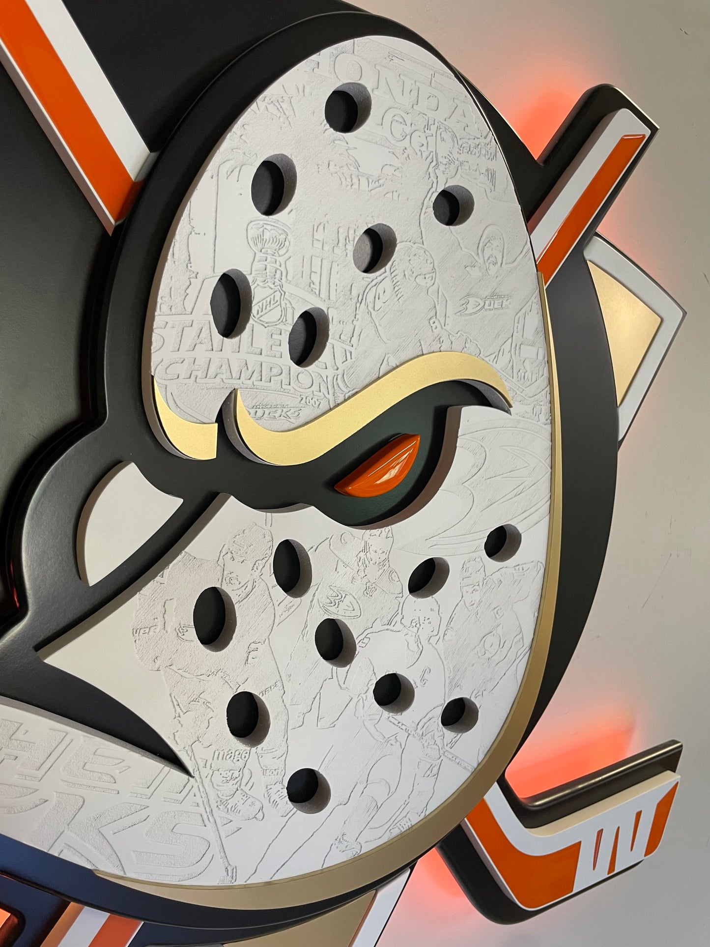 Anaheim Ducks LED sign