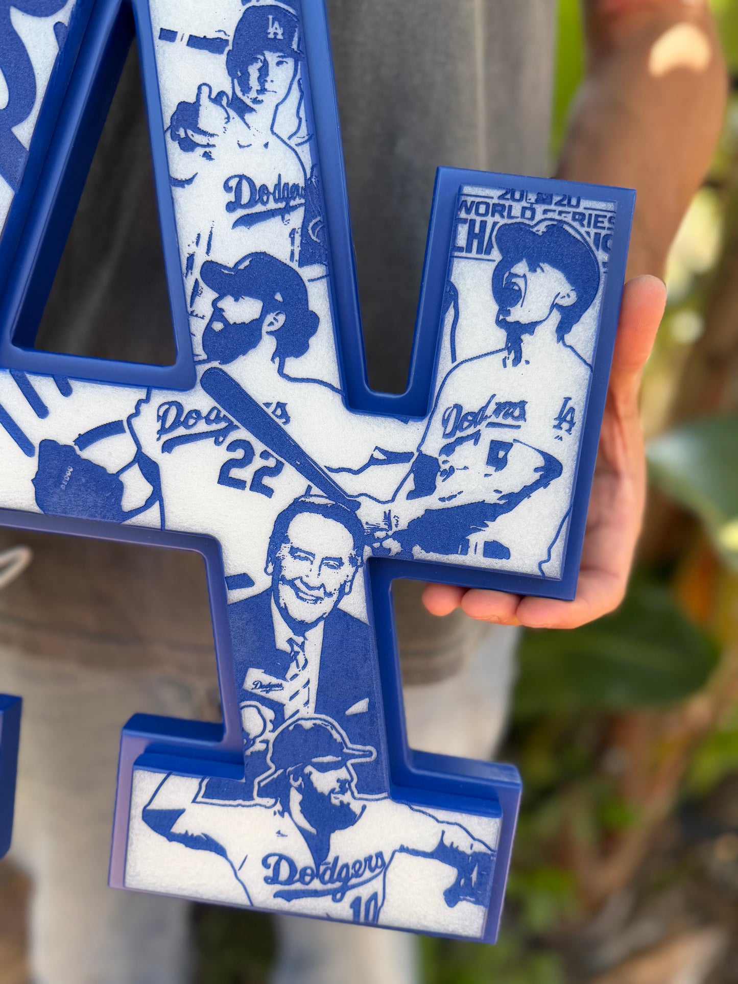 Los Angeles Dodgers led sign