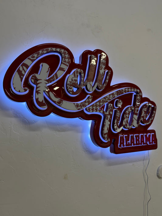 Roll Tide Alabama LED sign