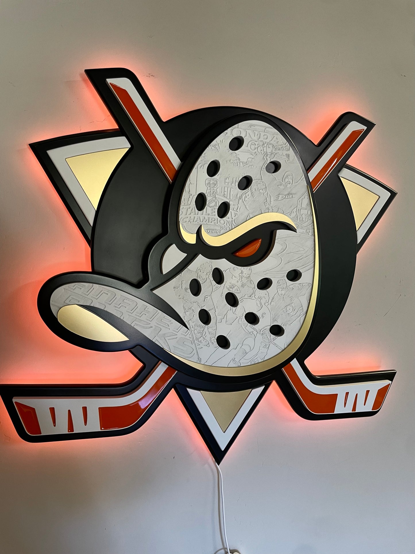 Anaheim Ducks LED sign