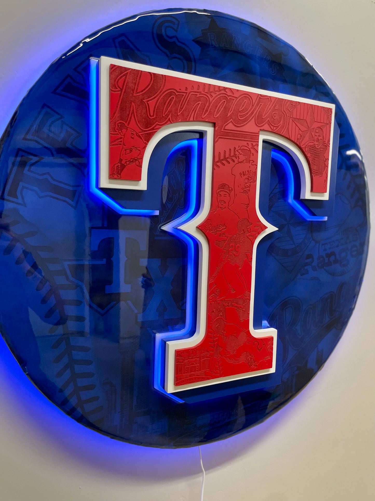 Texas Rangers LED sign