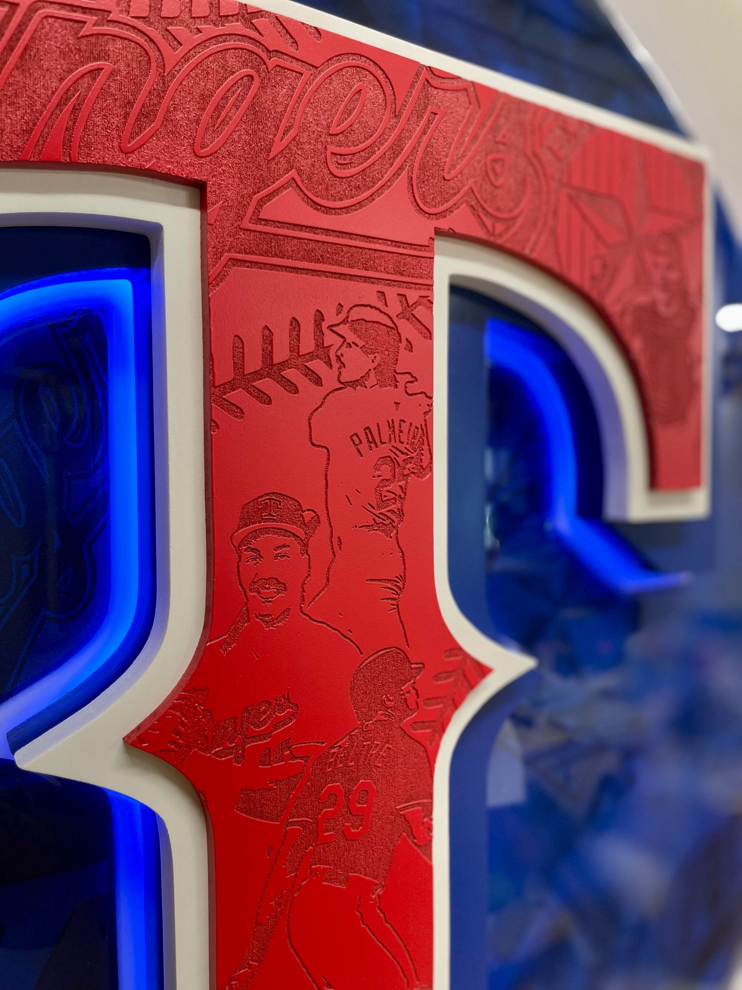 Texas Rangers LED sign