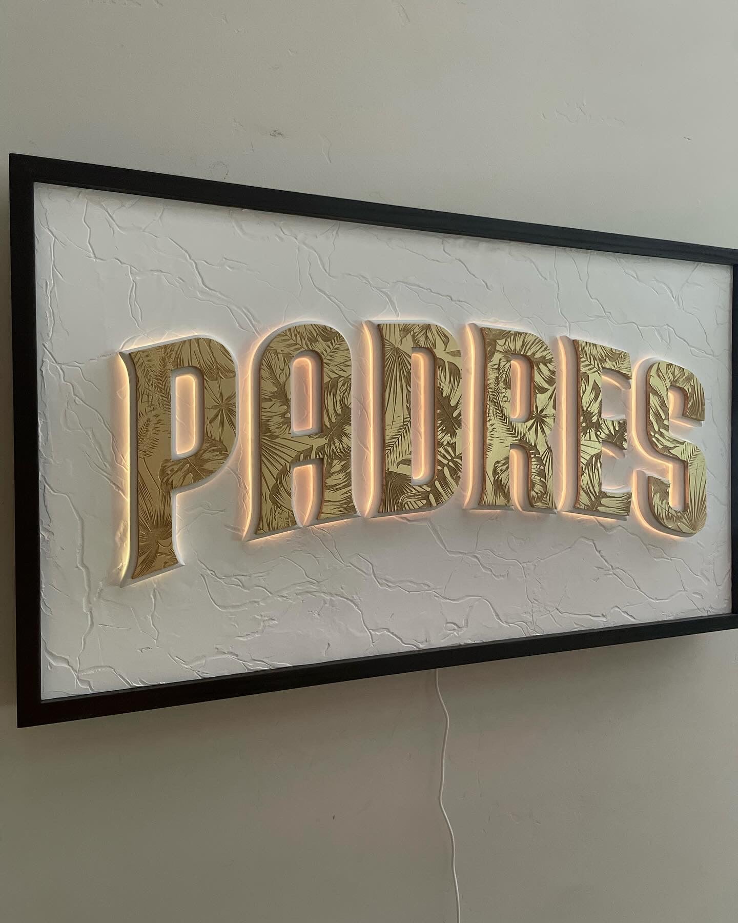 Padres LED sign