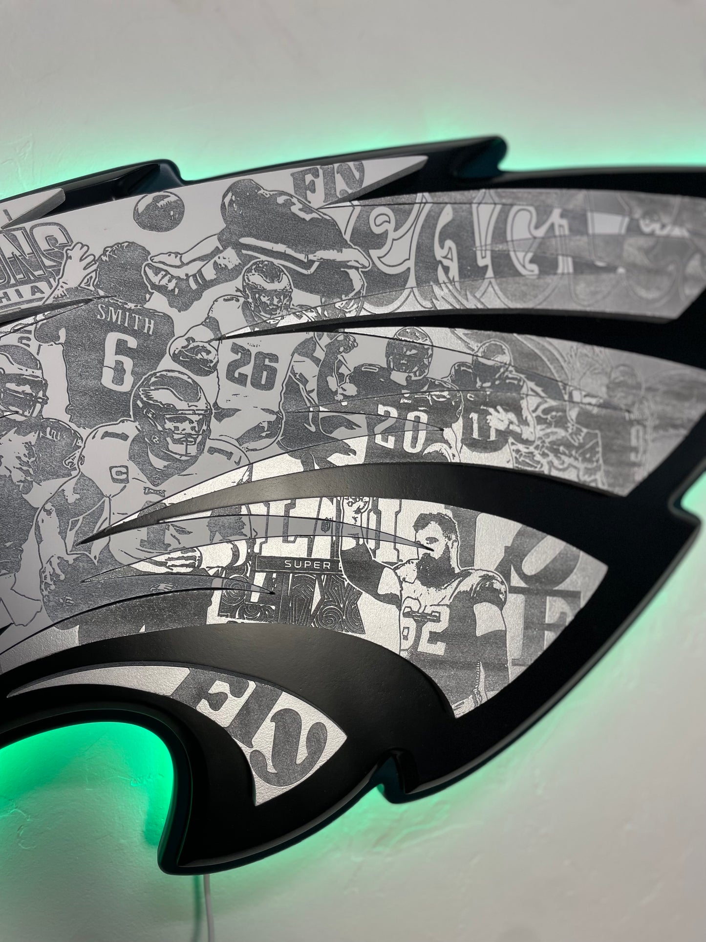 Philadelphia Eagles LED sign