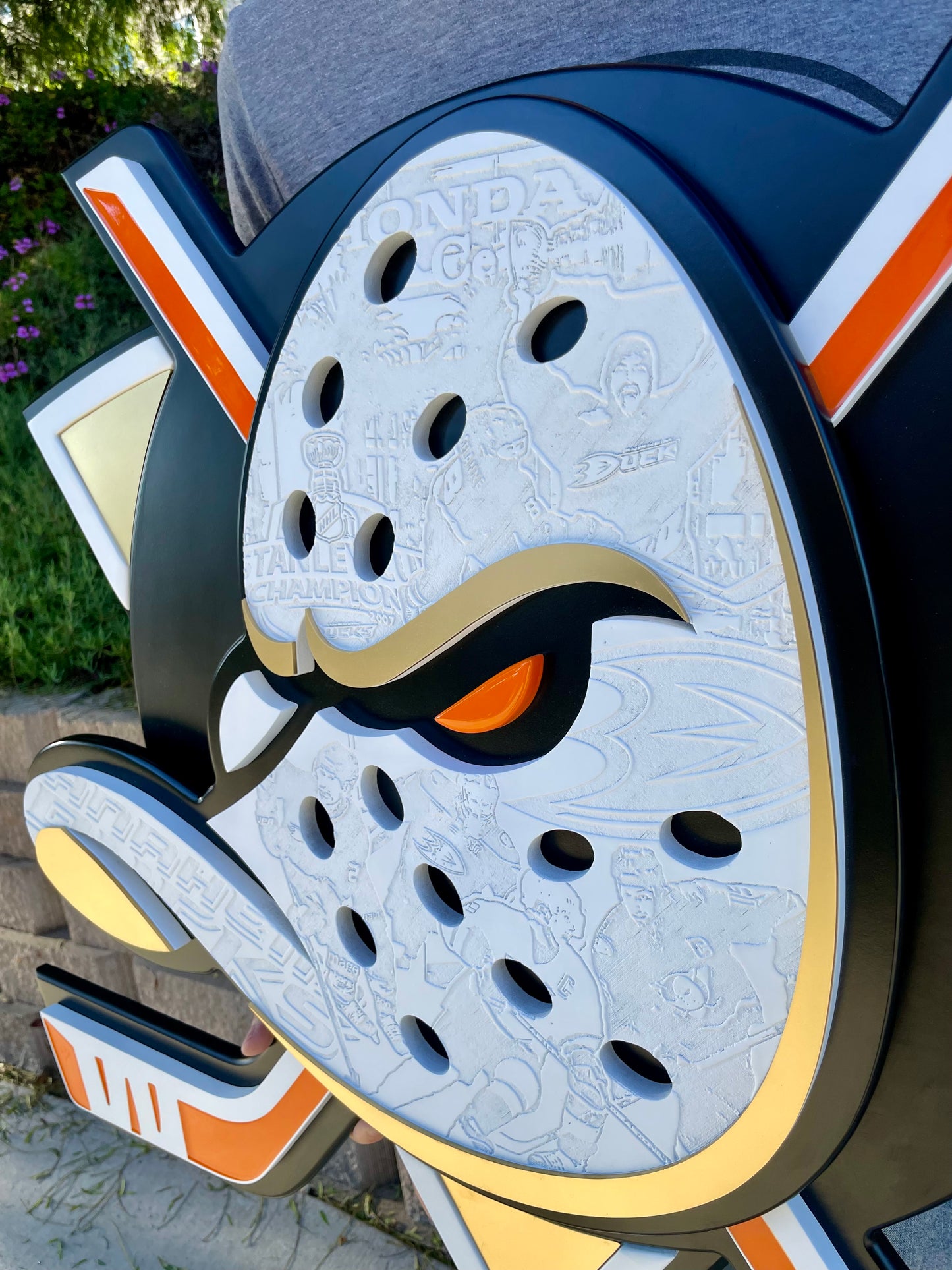 Anaheim Ducks LED sign