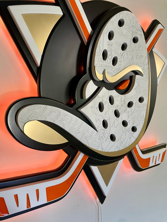 Anaheim Ducks LED sign