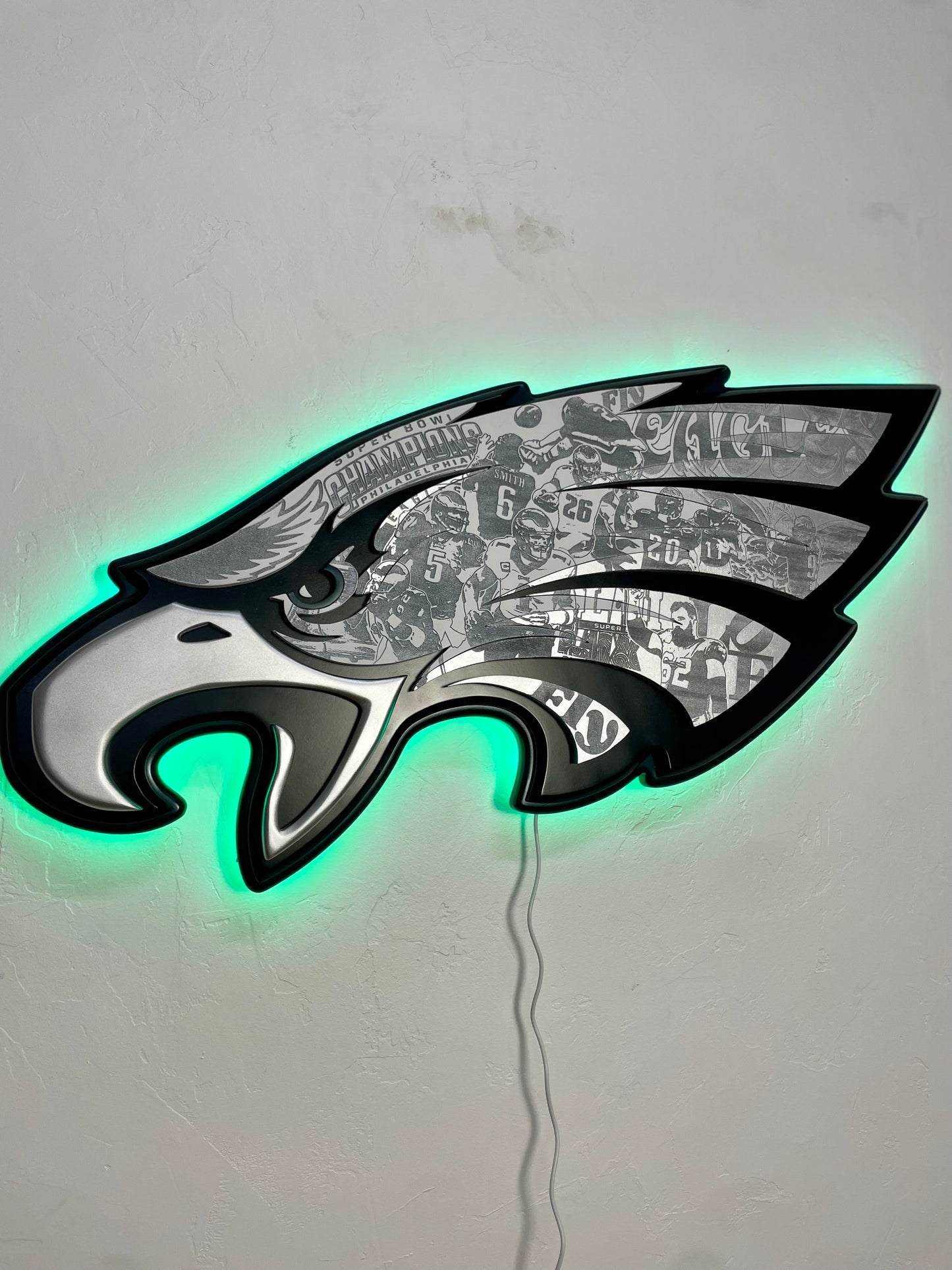 Philadelphia Eagles LED sign