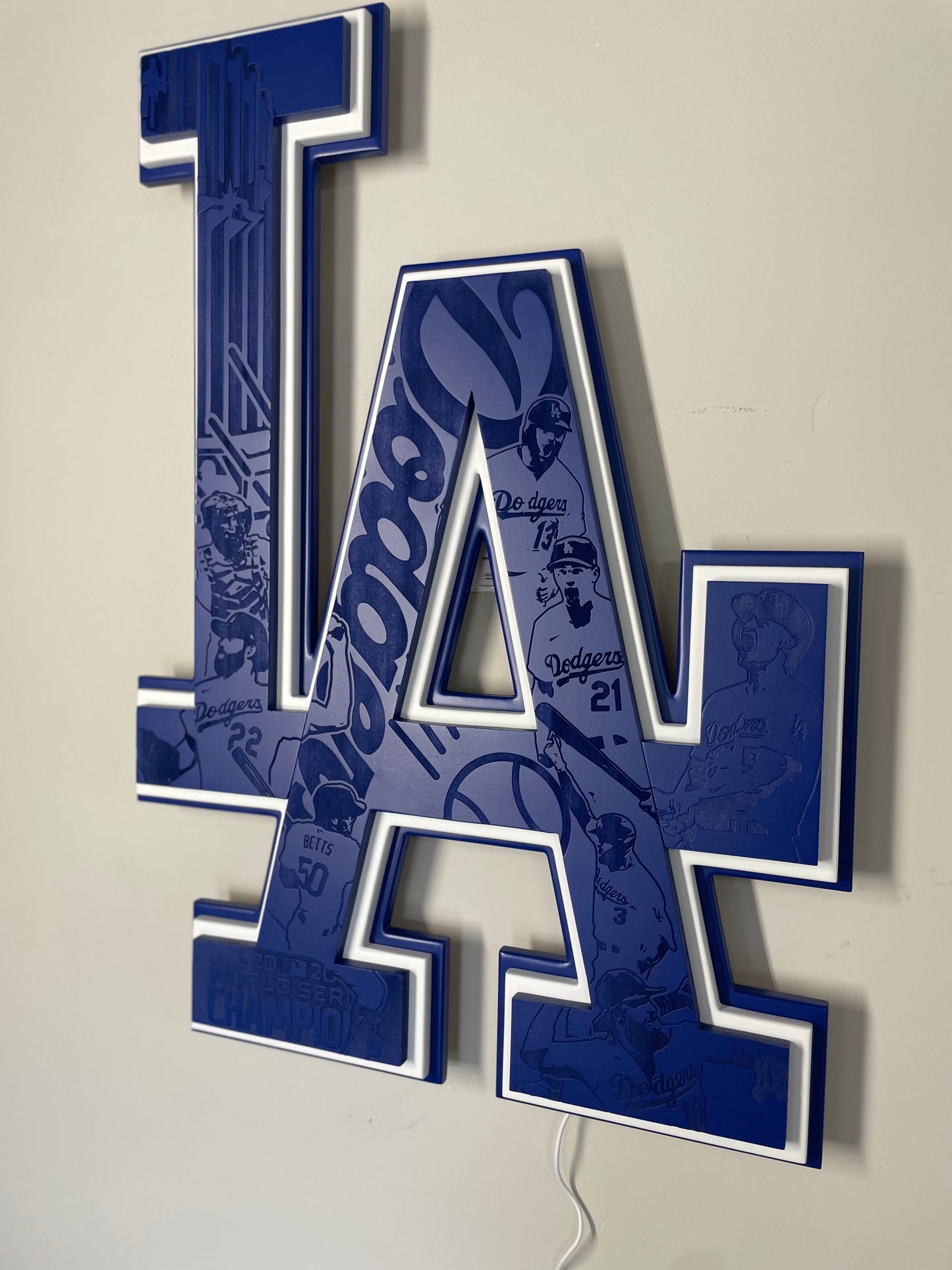 Los Angeles Dodgers LED sign