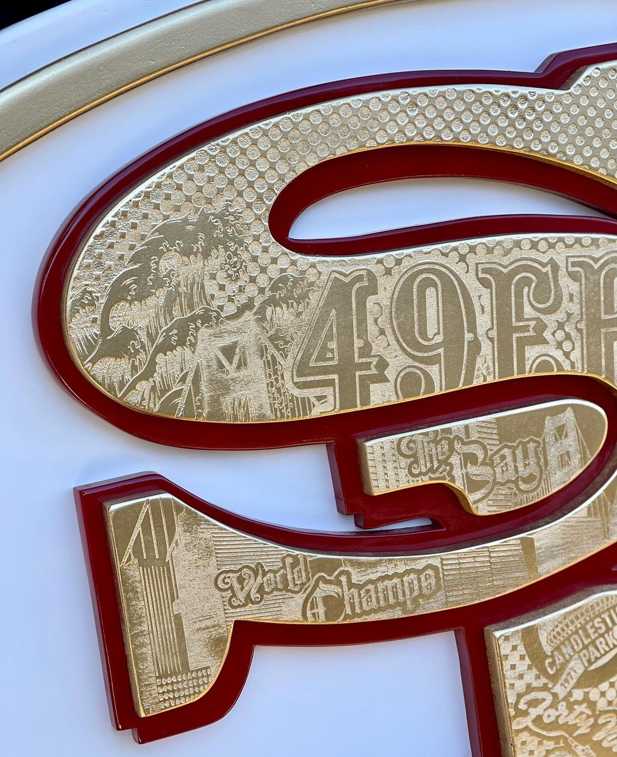 49ers Block Sign San Francisco 49ers Sign – catchfirecreations