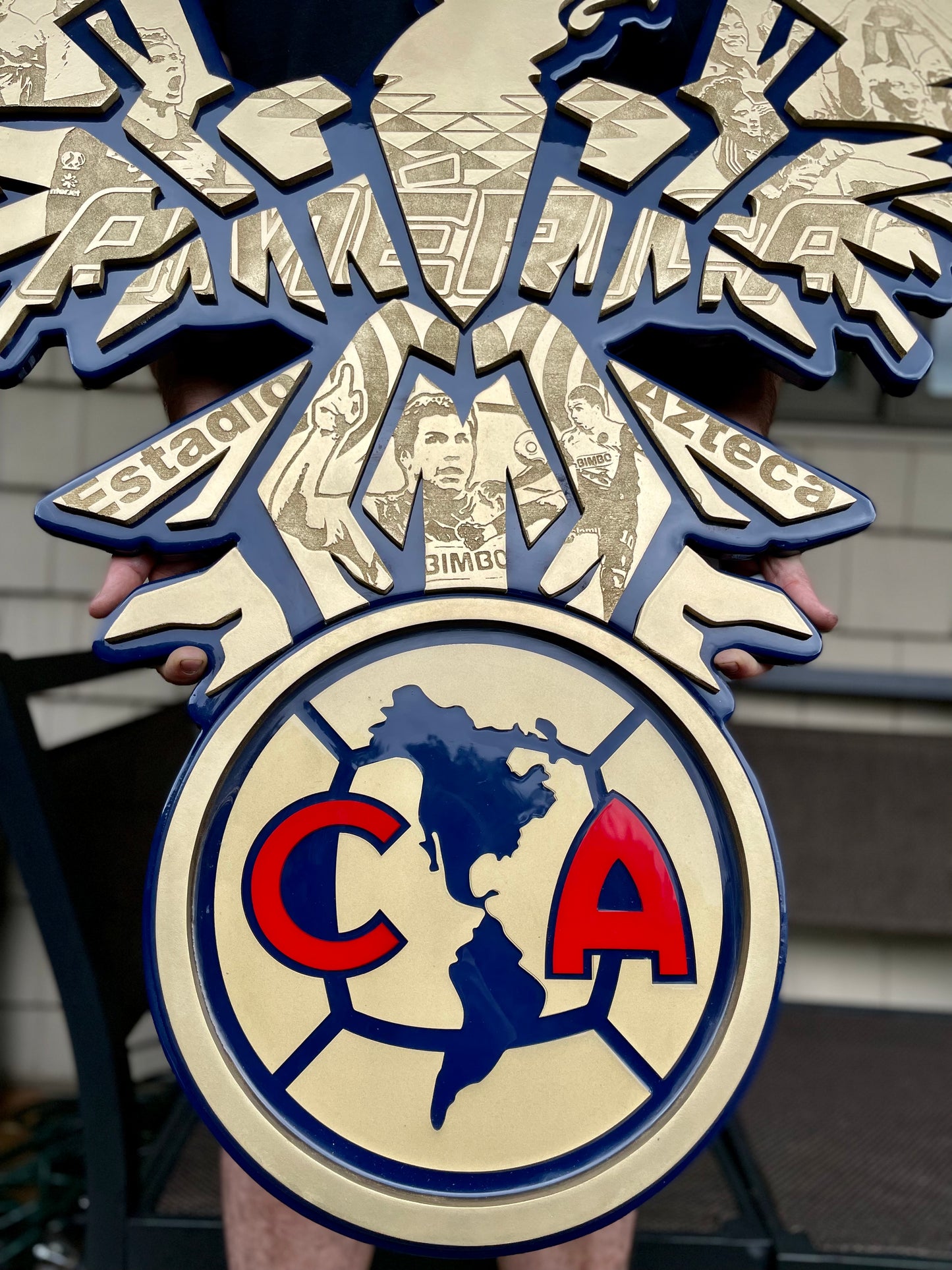 Club America 3D LED sign