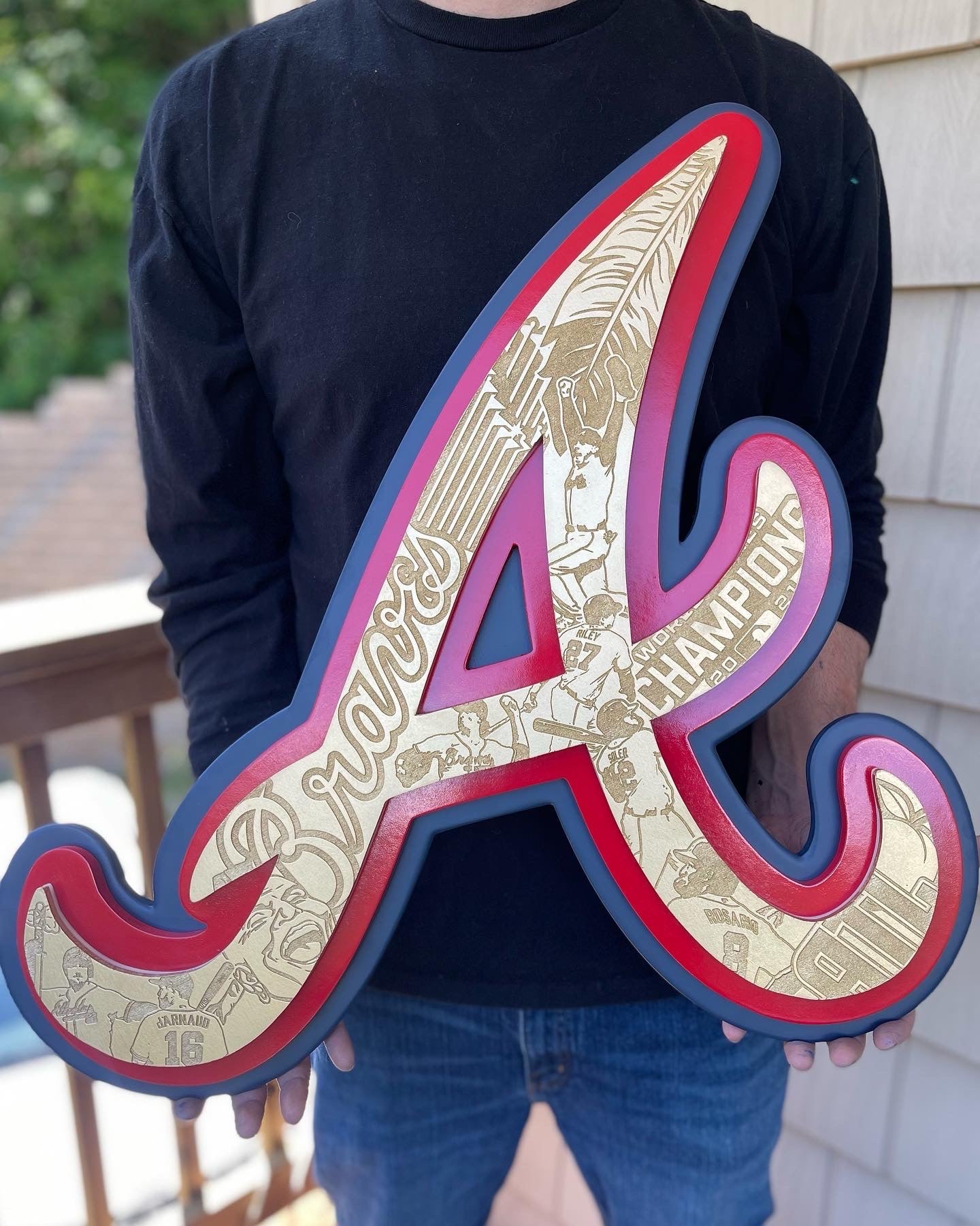 Atlanta Braves LED World Series Sign – catchfirecreations
