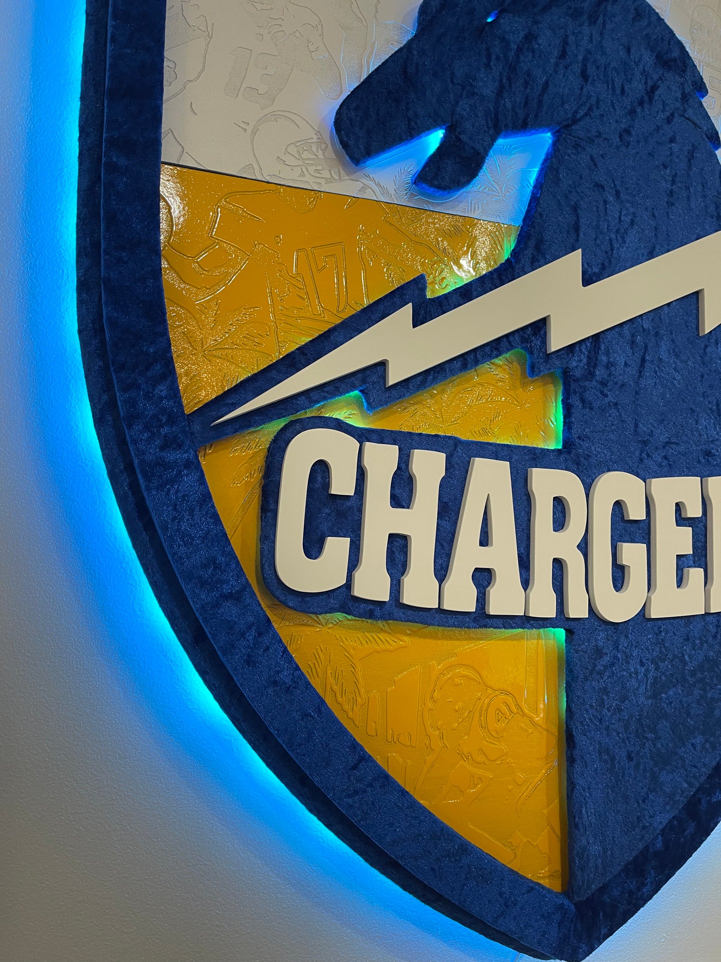 Los Angeles Chargers LED sign