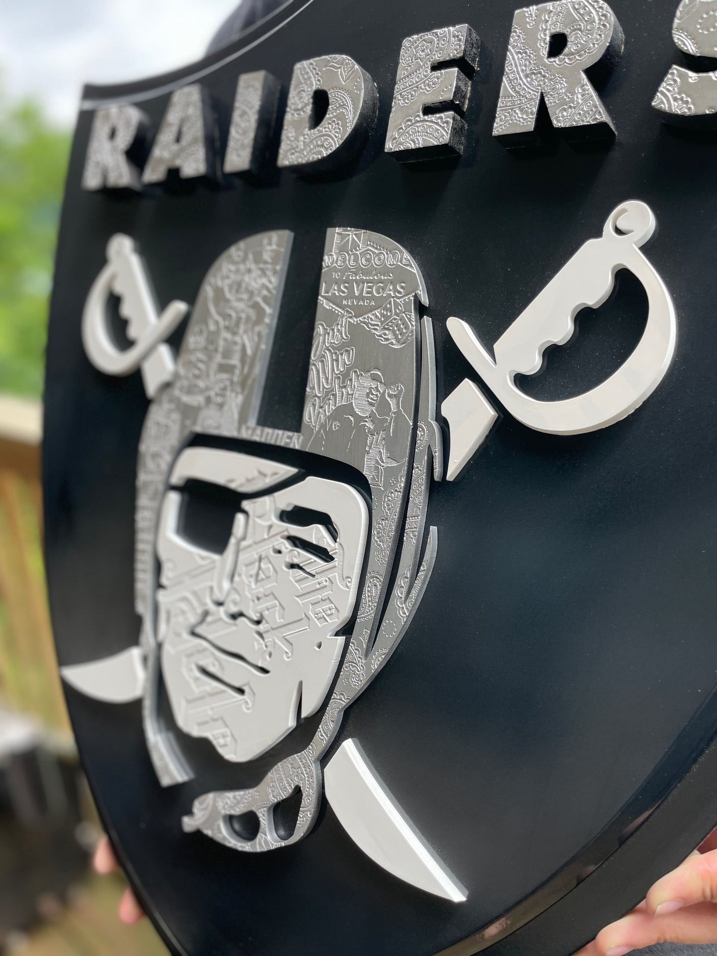 Las Vegas Raiders LED Sign