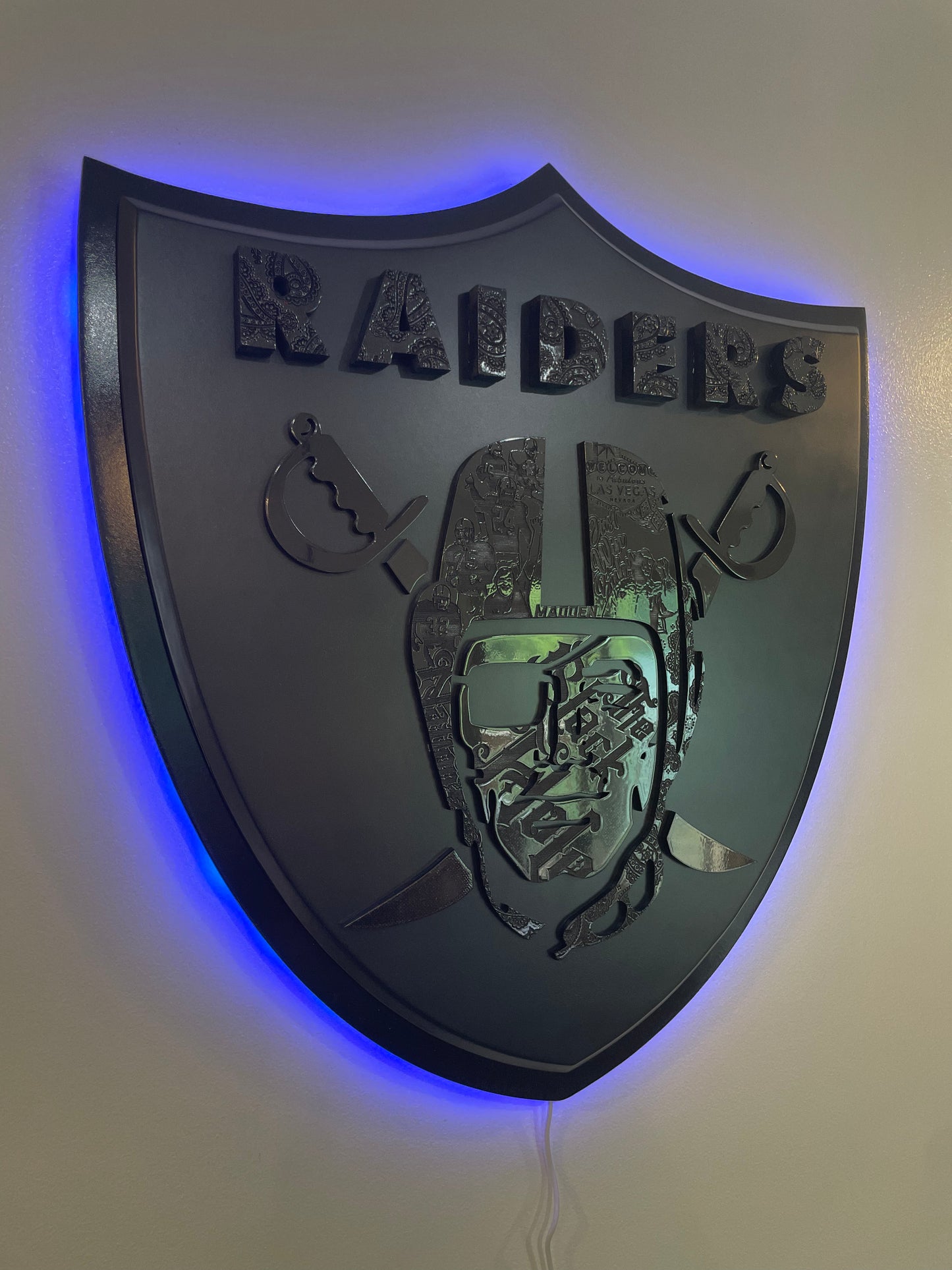 Las Vegas Raiders LED Sign