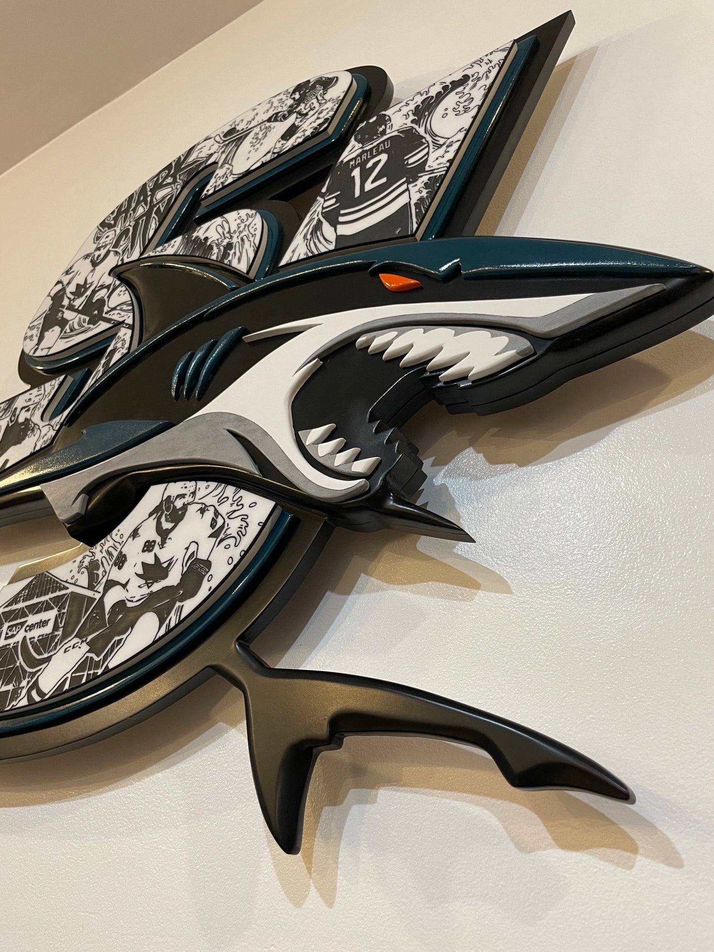 San Jose Sharks LED sign