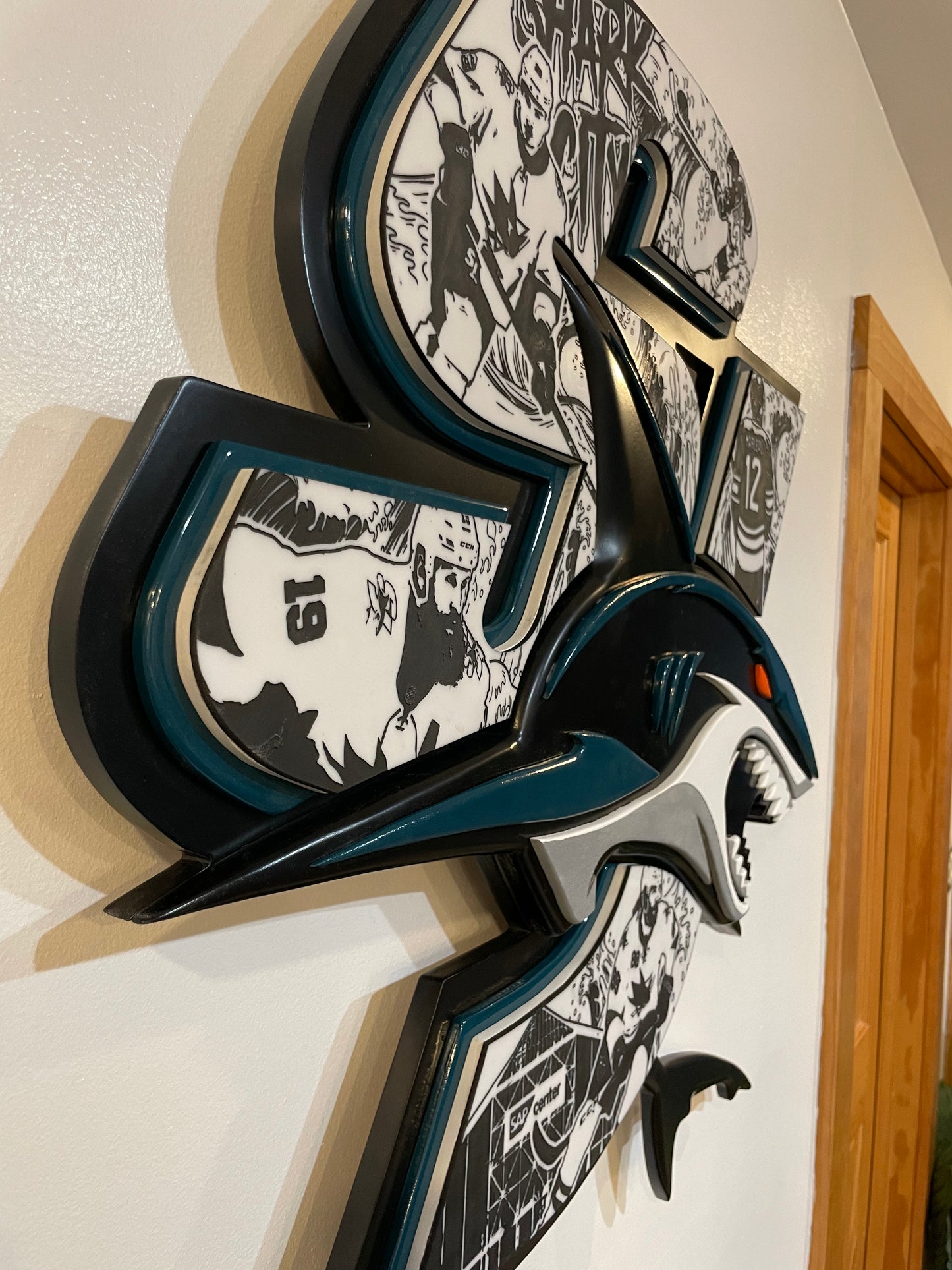 San Jose Sharks LED sign