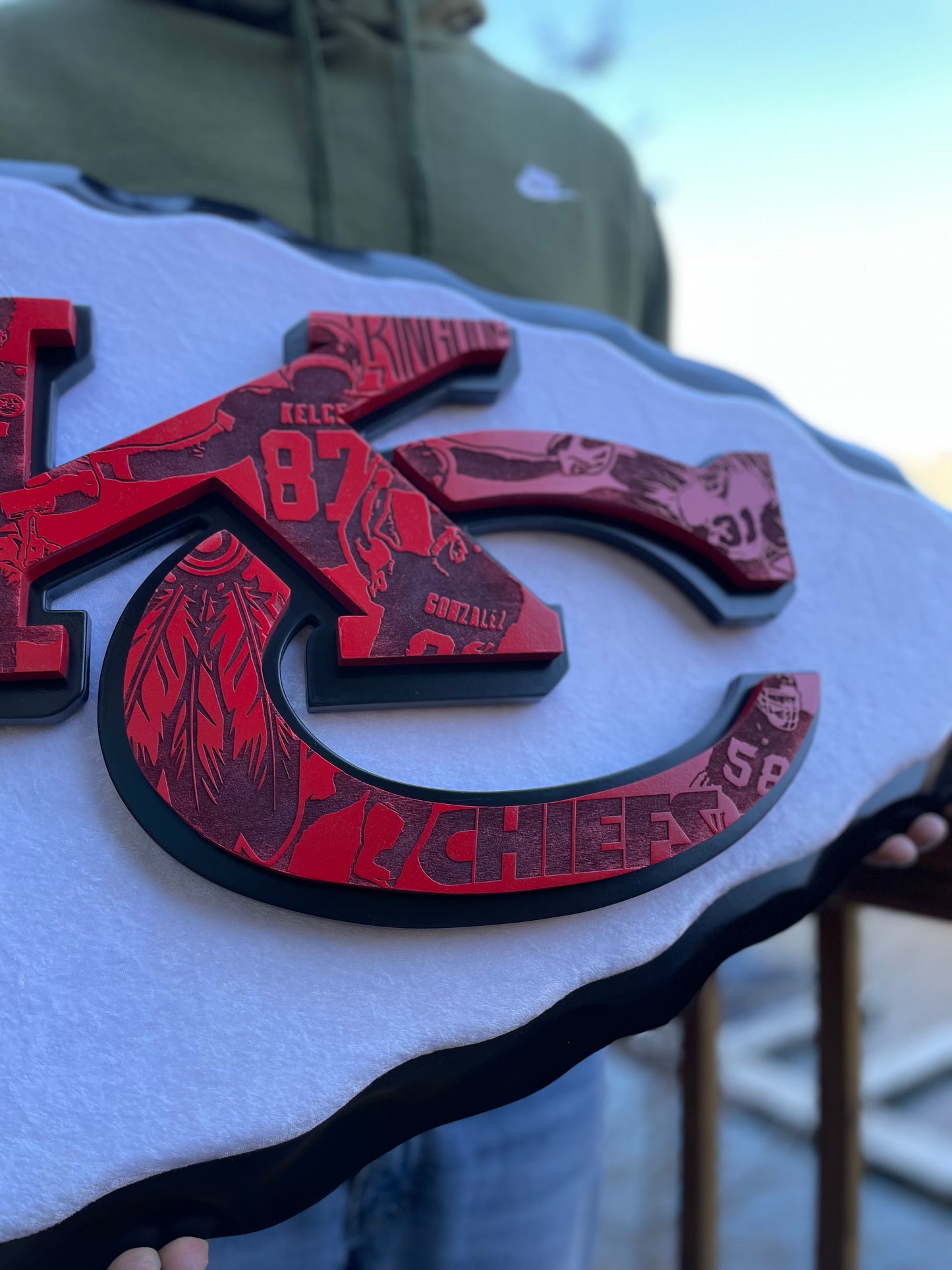 Kansas City Chiefs LED sign